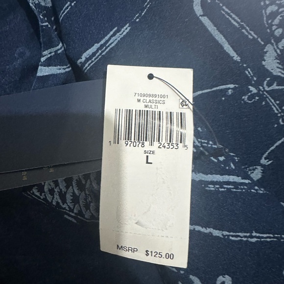 NWT POLO RALPH LAUREN
Men's Classic-Fit Koi-Print Cotton-Linen Shirt - Picture 5 of 5